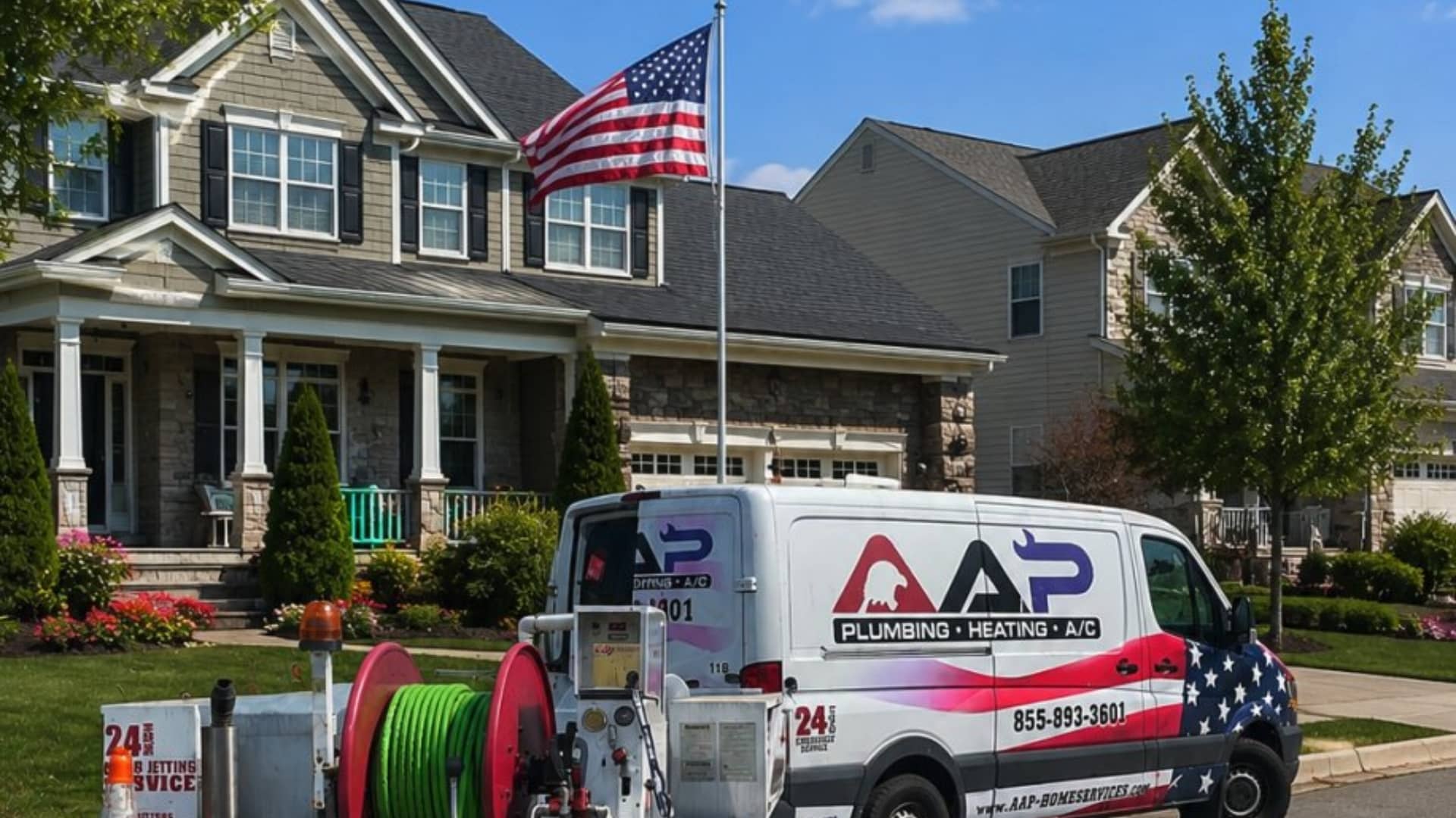 AAP All American Plumbing Banner